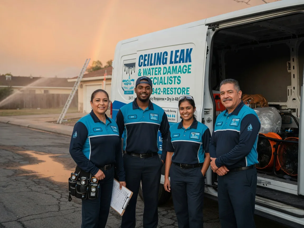 Ceiling Leak Cleanup company in Wycombe, PA