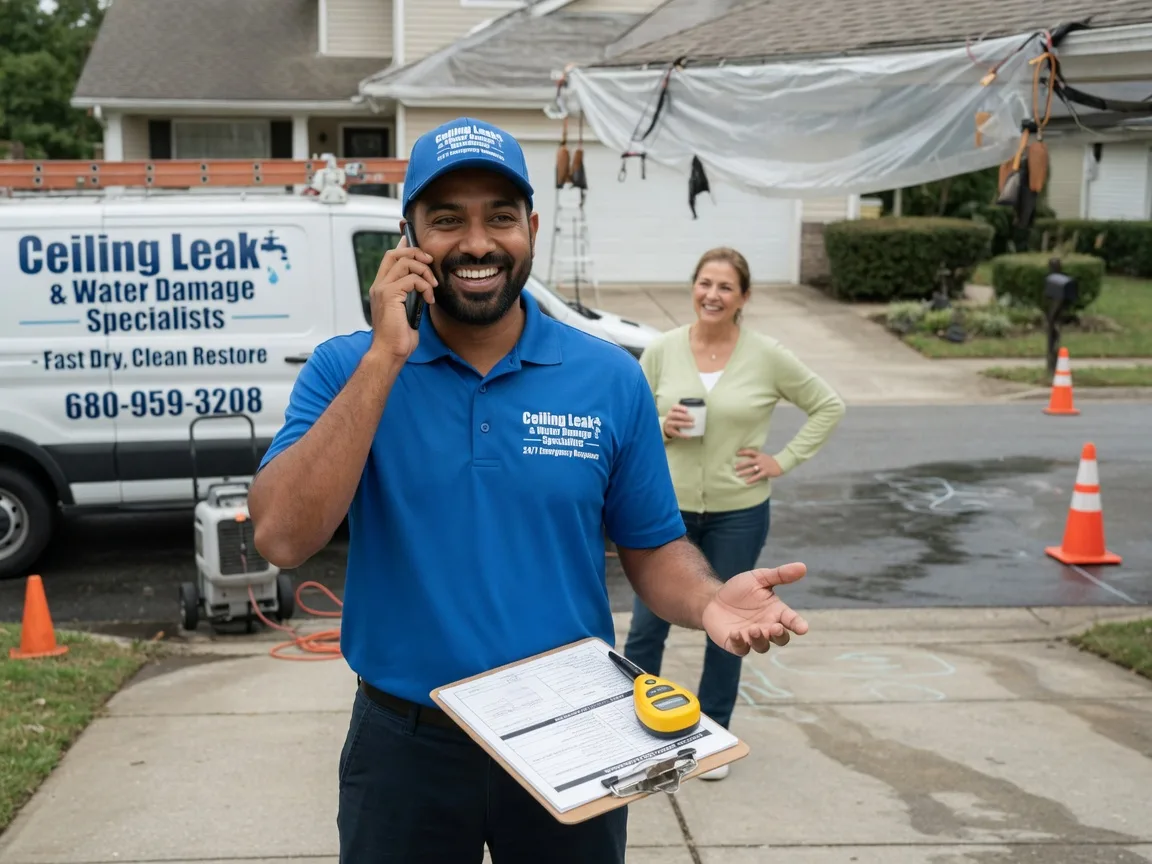 Ceiling Leak Cleanup Wycombe, PA FAQs