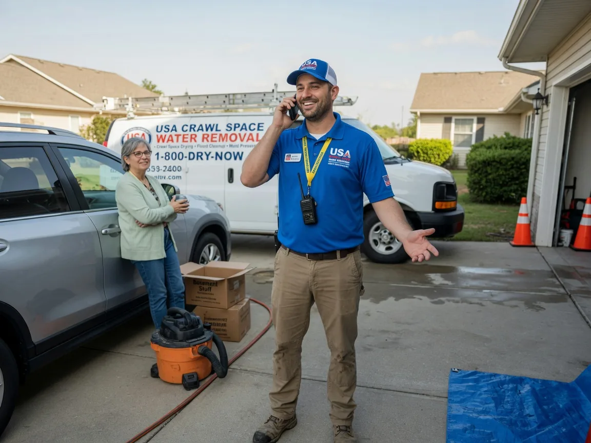 Crawl Space Water Removal Wycombe, PA FAQs